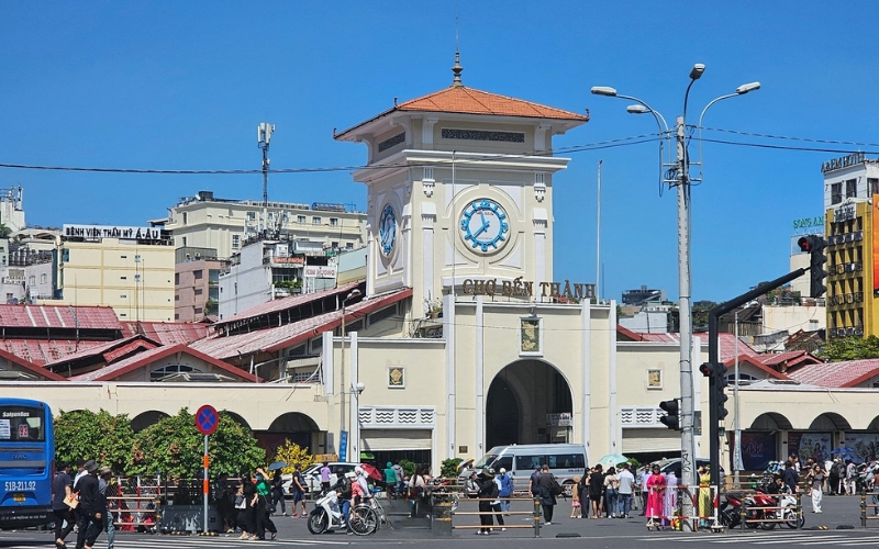 marchés traditionnels du Vietnam