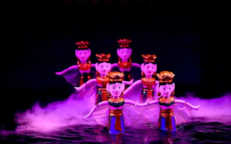 Marionnettes sur l&rsquo;eau &agrave; Hano&iuml;