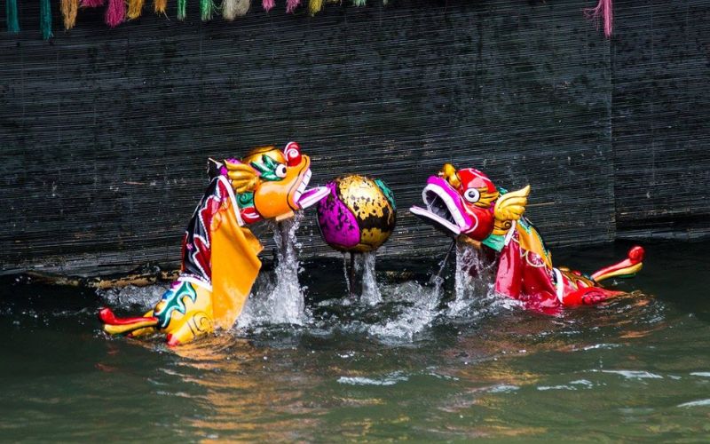 Marionnettes sur l&rsquo;eau au Vietnam