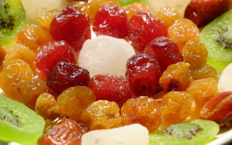 Fruits confits ( mứt tết )