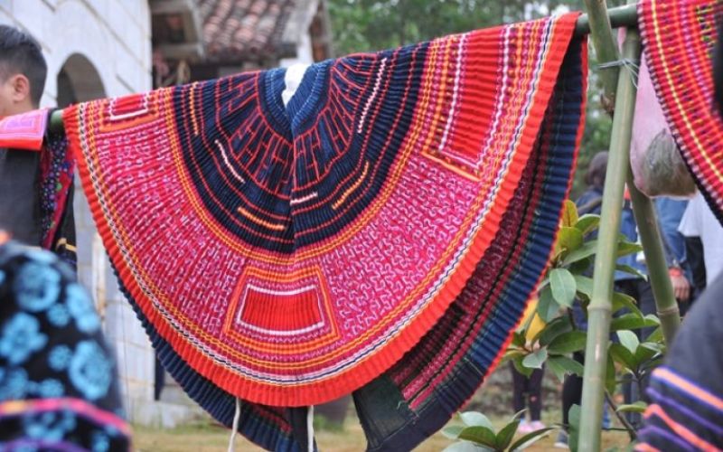 Tissu Hmong authentique