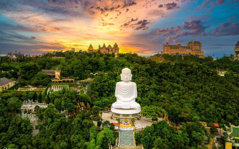 La pagode Linh Ung