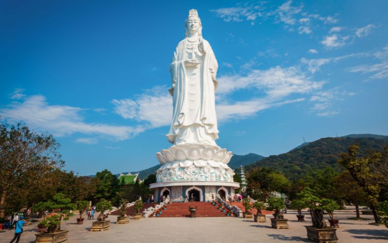 Pagode Linh Ung &agrave; Da Nang