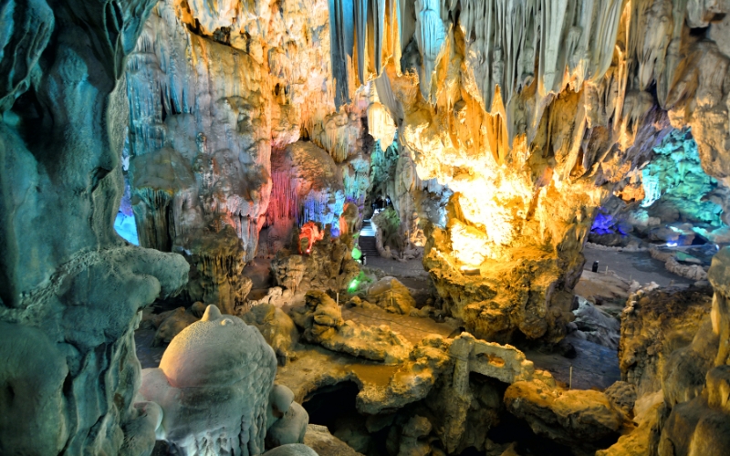 Grottes baie d’Halong