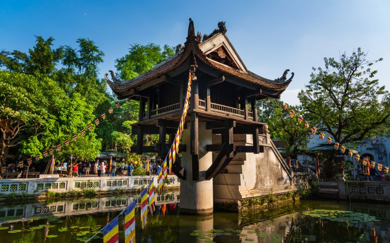 Pagode au Pilier Unique