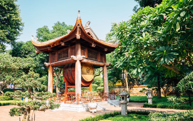 Temple de la Litterature &agrave; Hanoi 