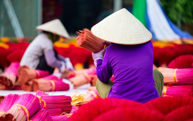 Village de l&rsquo;encens Quang Phu Cau