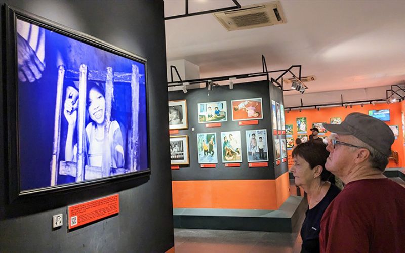 L'exposition consacr&eacute;e &agrave; l'Agent Orange