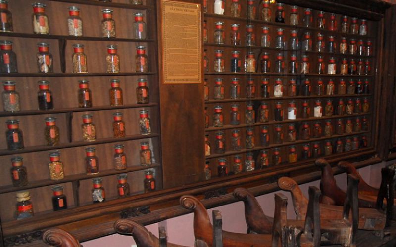 Les salles d'exposition