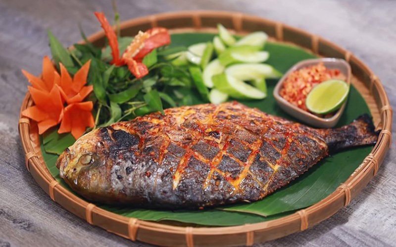Le poisson grill&eacute;