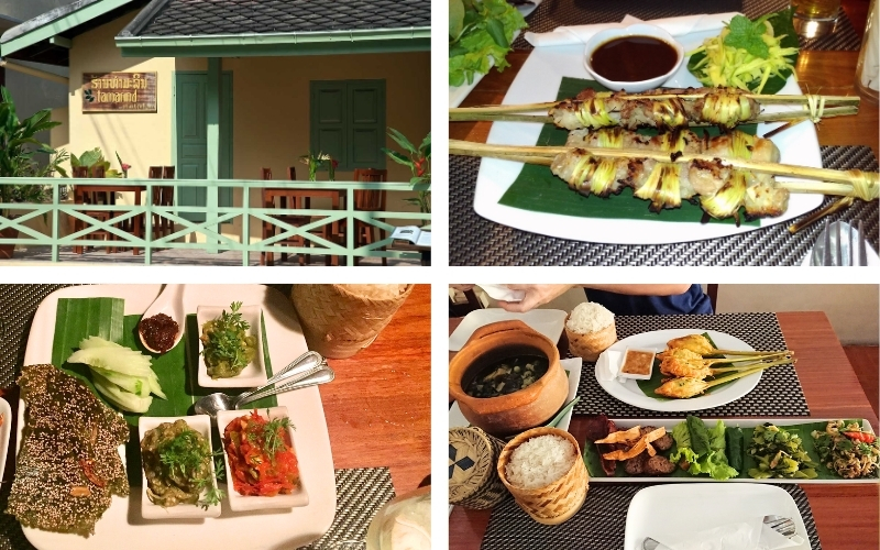 Manger &agrave; Luang Prabang