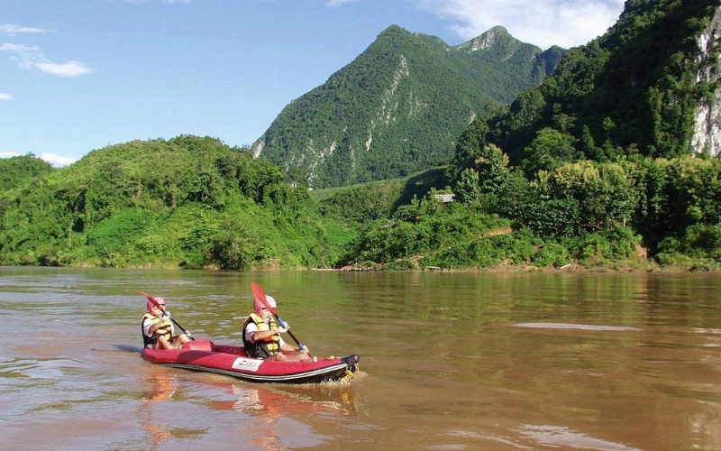 Visite &agrave; Nong Khiaw