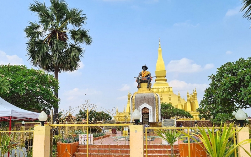 Visite de Pha That Luang