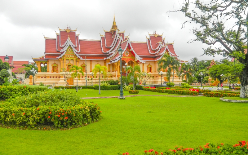 Visite de Pha That Luang 