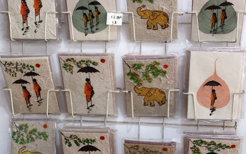 Souvenirs authentiques du Laos