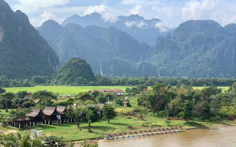 Voyage &agrave; Vang Vieng