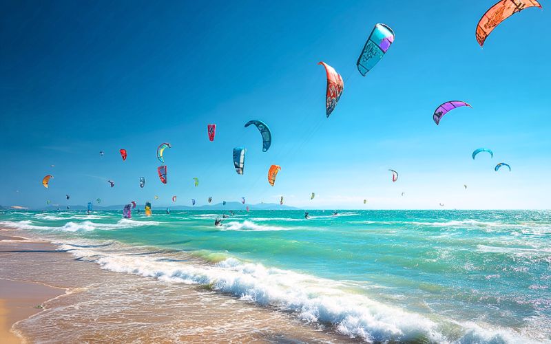 Kitesurf &agrave; Mui Ne