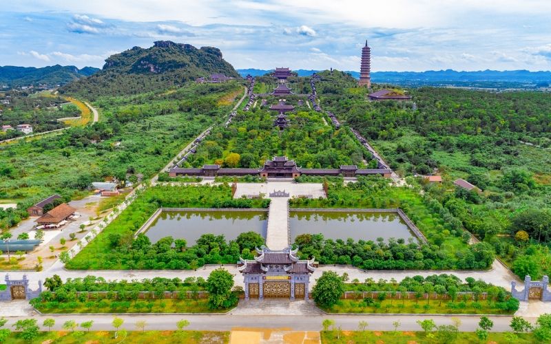 Pagode Bai Dinh &agrave; Bai Dinh
