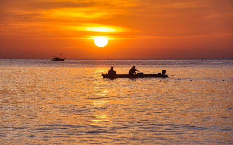 Admirer le coucher du soleil &agrave; Phu Quoc