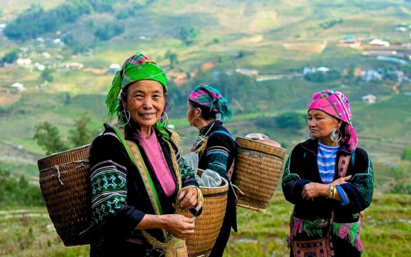 Ethnies minoritaires à Sapa