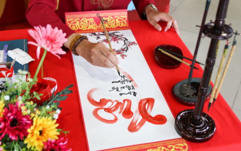 La calligraphie vietnamienne 