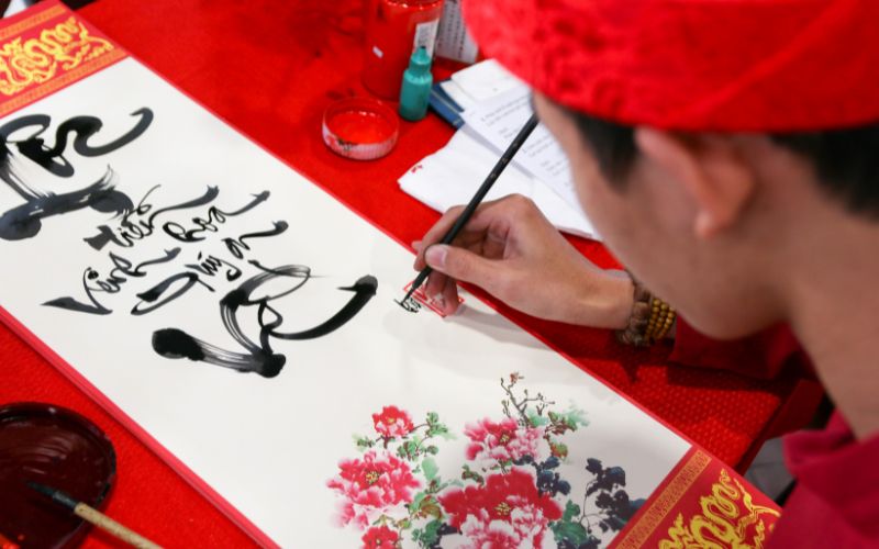 La calligraphie vietnamienne : un art traditionnel chargé de sens
