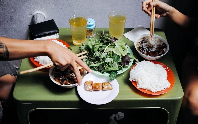 Co&ucirc;t d&rsquo;un repas au Vietnam