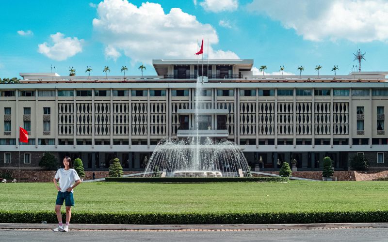 palais de la r&eacute;unification