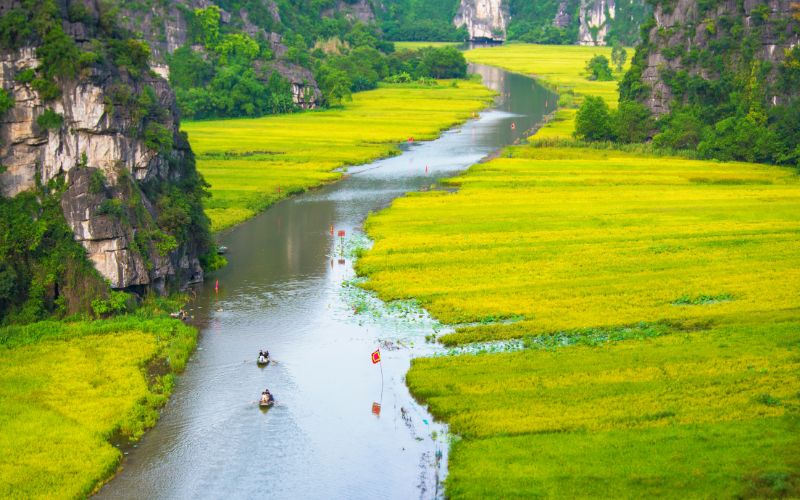 Tam Coc &agrave; Ninh Binh