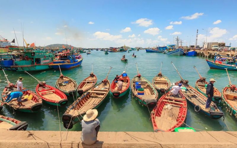 Village de p&ecirc;cheurs de Ham Ninh