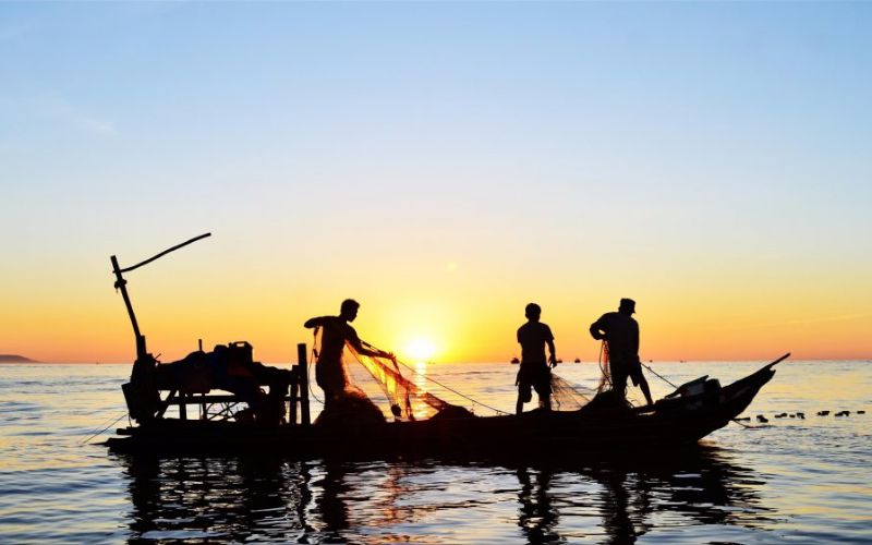 Village de p&ecirc;cheurs de Thanh Nam