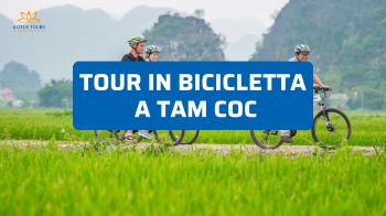 Tour in bicicletta a Tam Coc: risaie, villaggi e vita locale