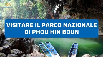 Visitare il Parco Nazionale di Phou Hin Boun nel Laos: La Grotta di Kong Lor in Barca