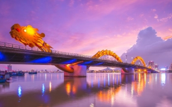 Pont du Dragon à Da Nang : horaires du spectacle de feu et d’eau